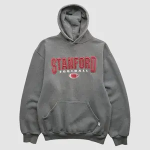 Stanford Cardinal Russell 2000s Pullover Sweatshirt - Gray - S