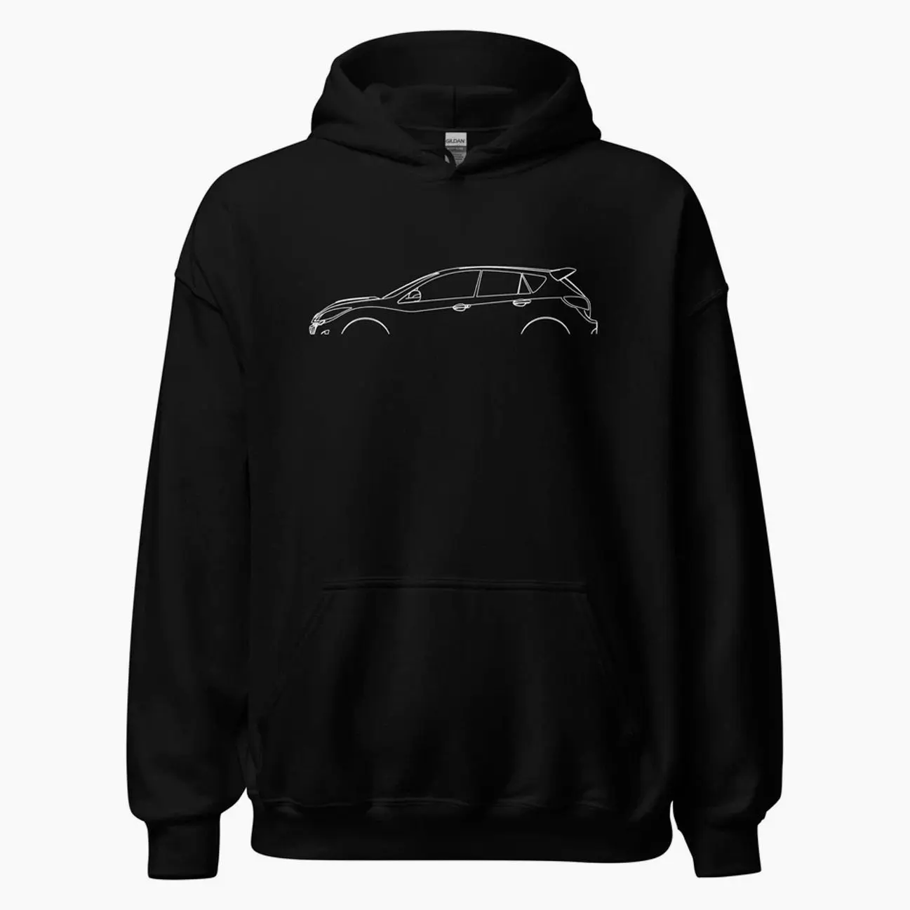 Premium Hoodie For Mazda 3 MPS BL 2009-2013 Car Owners Birthday Gift Sweatshirt T-Shirt, Car Enthusiast and Fans Gift