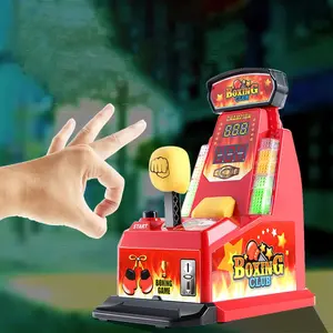 Finger Boxing Club Toy, Novelty Boxing Game Toy Power Finger Integrator Machine Boxing Toys for Kids Men Adult Bar Party Game A