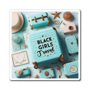 BLACK GIRLS TRAVEL Cruise Cabin Magnets