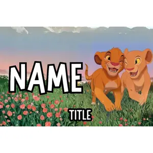 The Lion King Badges
