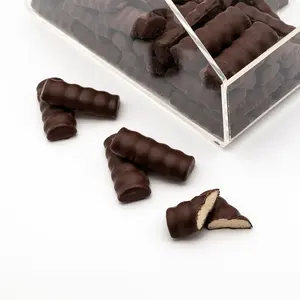 Chocolate Marshmallow Twists - Dark Chocolate Chewy Dessert - 4 oz & 8 oz & 1 lb &  3 lb Bag of Chocolate