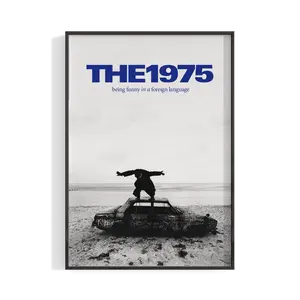 The 1975 'being funny in a foreign language' Poster