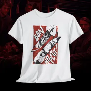 Hannibal Inspired Graphic Tee – Dr. Lecter & Will Graham Fan Shirt