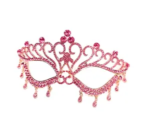 Masquerade Mask | Costume Mask | Mardi Gras Mask | Dance Party Mask | Cosplay Eye Mask | Rhinestone Eye Mask | Dance Ball Mask Accessories Comfortable