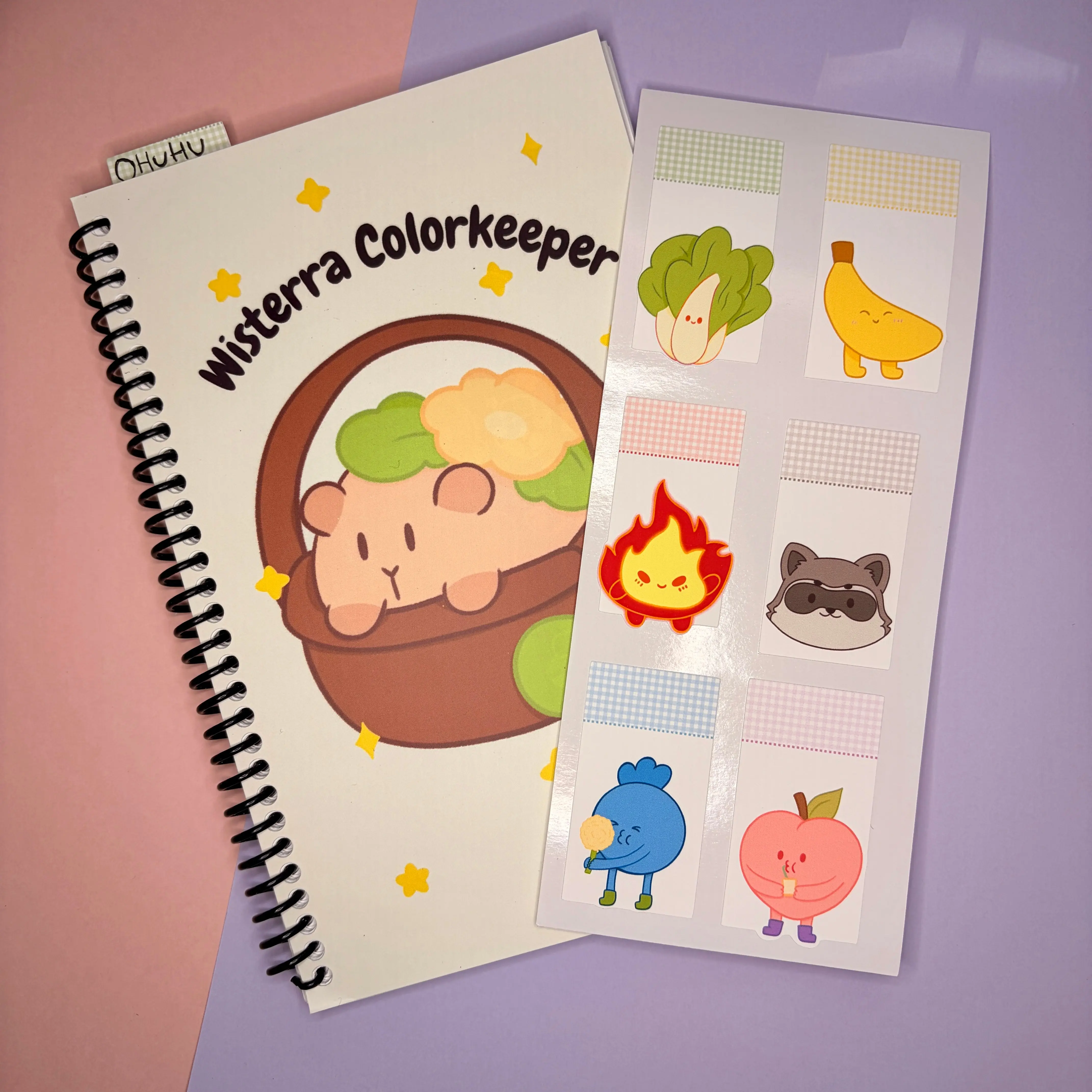 ✨ B-Grade Wisterra Colorkeeper – 5x7 Color Swatchbook ✨