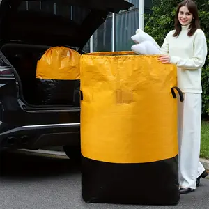 Extra Large Moving Bag, Waterproof Reinforced Handles, Foldable Storage Bag, Essential for Travel, Dormitory, Clothes & Blankets