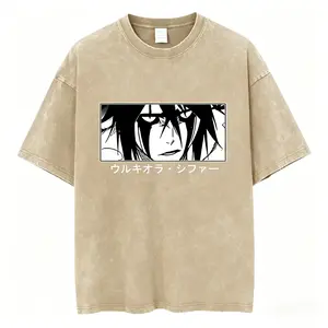 Vintage Washed Hisoka T-Shirt Hunter x Hunter Anime Shirt Premium Cotton Unisex Fit for Anime Fans & Streetwear Lovers