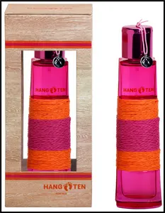 HANG TEN | Eau de Parfum for Women – 100ml / 3.4oz Spray – Luxurious Feminine Fragrance Infused with Essential Oils – Long-Lasting All-Day Scent | Ideal for Everyday Wear, Gifting, or Special Occasions Citrus Fruity Vanilla