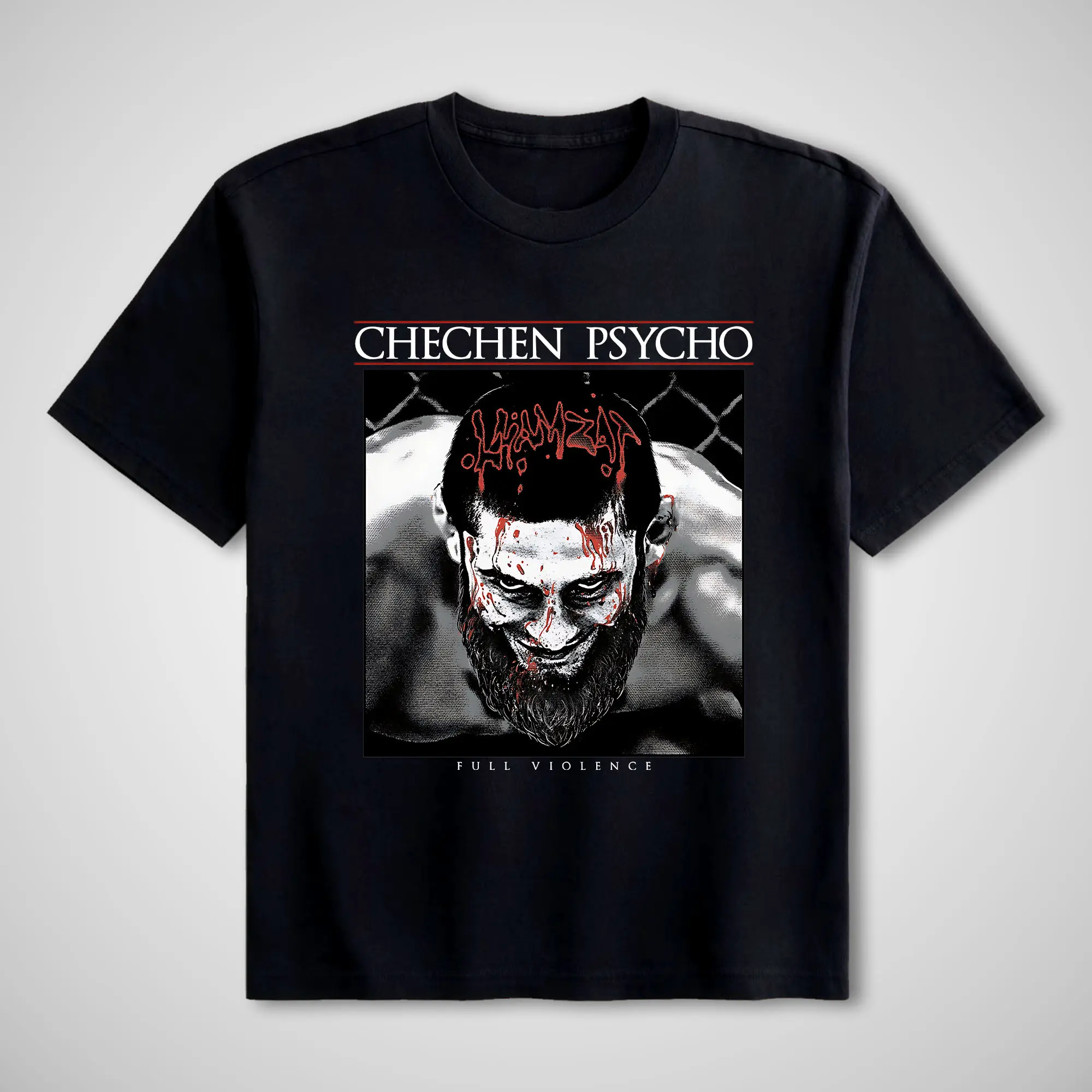 👊 🏆 UFC Khamzat Chimaev  Borz Tour Short-Sleeve Cotton T-Shirt - Menswear, Casual Round Neck Streetwear, Soft Men's Apparel, UFC Championship Fighter Top, Outdoor Gift For Him, Shortsleeve, Tshirt, Clothes