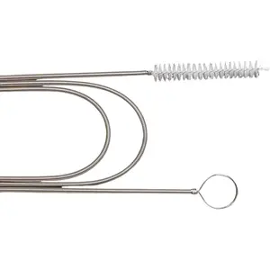 Refrigerator car sunroof Drainage Internal Long Hose Nylon Spring Fridge Drain Hole Dredging Tool Bendable Frozen Water Clog Remover Cleaning Brush for Kitchen Drain Pipe(155+6cm)