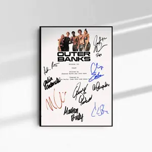 Outer Banks Signature Retro Movie Poster, Movie Wall Art, Movie 2024 Poster Printing, Custom Poster, Home Decor