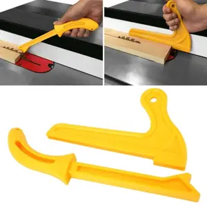 Woodworking Safety Push Handle, Table Saw Blade Guard, Belt Sander Flatbed Press Planer Material Feeder, Woodworking Tool Accessories