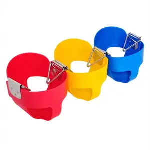 High Back Bucket Swing Seat with Coated Chains, Outdoor Swing Chair, Backyard Swing Accessories, Durable and Comfortable