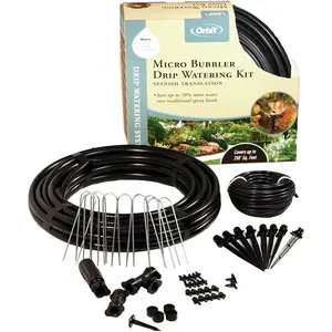 Micro bubbler complete drip irrigation watering kit