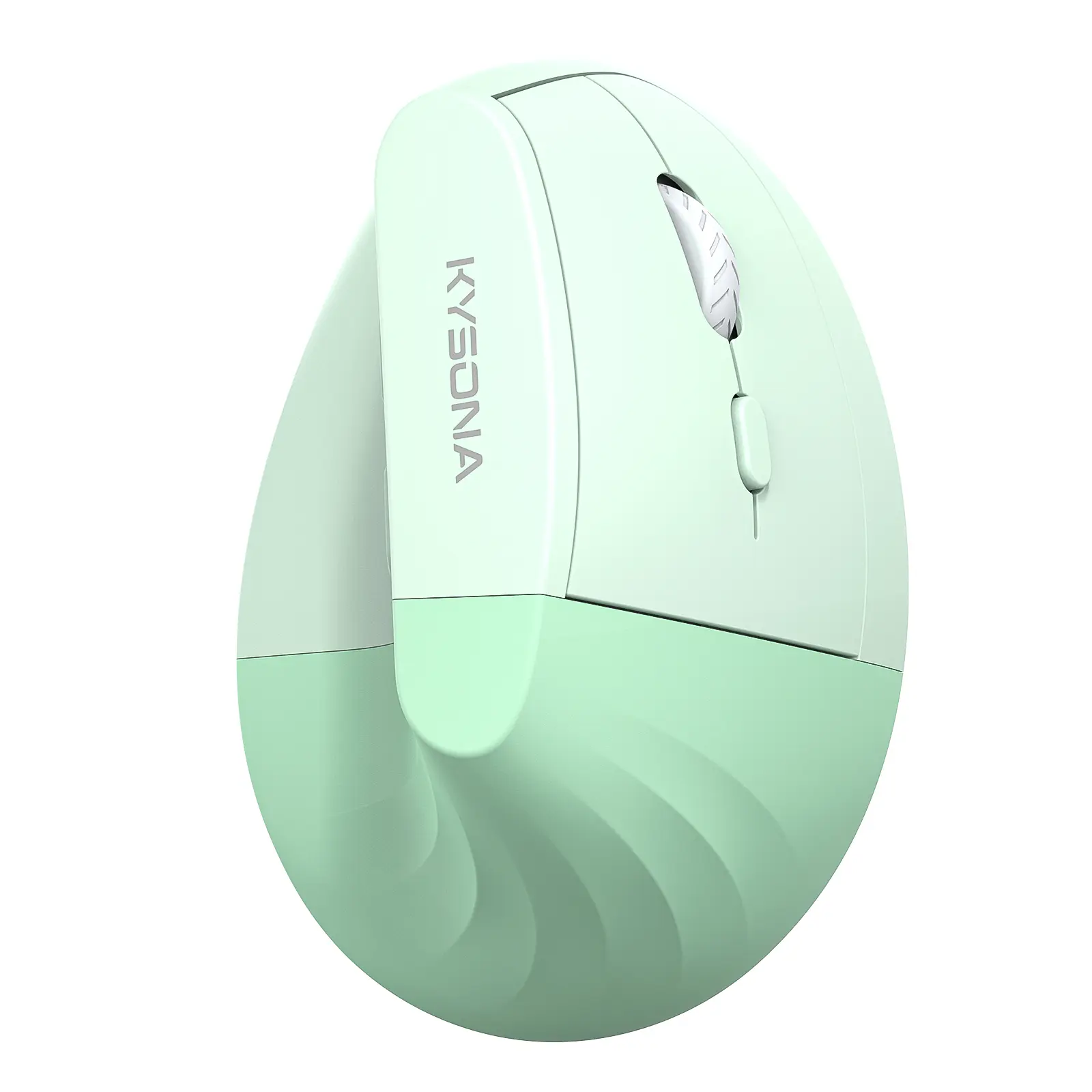 KYSONA EM18 Wireless Ergonomic Vertical Mouse, Ergo Design, Bluetooth Cordless Mouse for Medium/Large Hands, Silent Click, 5-Level Adjustable DPI, Carpal Tunnel Mice for Computer/PC/Mac/Laptop, Medium Hands