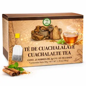 Cuachalalate Tea – 25 Tea Bags – 100% Natural Herbal Infusion – Vegan – Traditional Mexican Remedy – Caffeine-Free – Hecho en México – by High Supreme