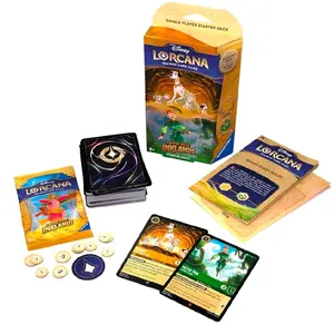 Disney Lorcana TCG: Into the Inklands Starter Deck Amber & Emerald