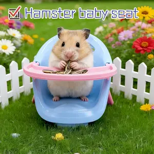 Cute Hamster Dining Chair /High Chair | For Hamsters, Guinea Pigs, Sugar Gliders | Small Pet Photo Props | Small Pet Accessories