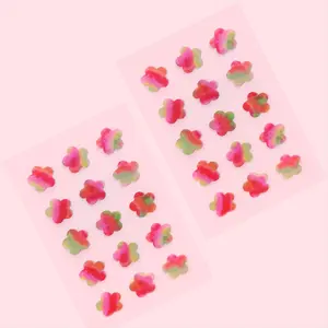 Acne Pimple Patches Hydrocolloid, Cute Rainbow Plum Blossom Shape, 30pcs Pimples Zit Stickers, Single Item, No Alcohol or Aerosol