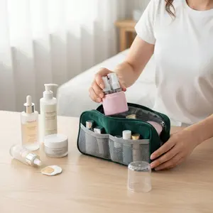 [Quick Local Shipping In The United States]4 Travel Bottles For Toiletries, TSA Approved Silicone Travel Containers For Toiletries, Leak Proof And Refillable Liquid Shampoo And Conditioner Travel Essential Toiletries Bottles Travel Essential