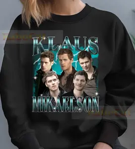Limited Retro Klaus Mikaelson Sweatshirt, Unisex Classic Vintage Hoodie Gift For Kids, Women And Man