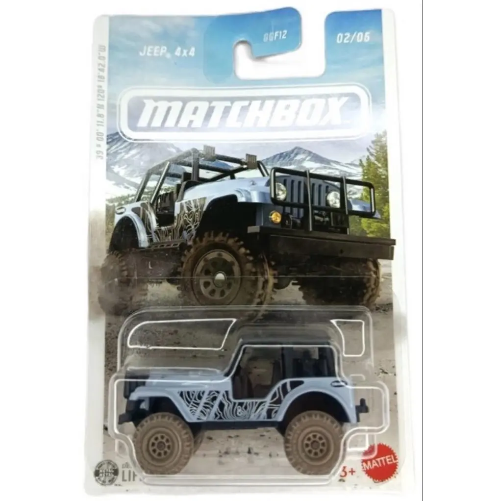 Matchbox Jeep 4x4 Series 02/06 06F12 Die-Cast Vehicle for Kids Ages 5+