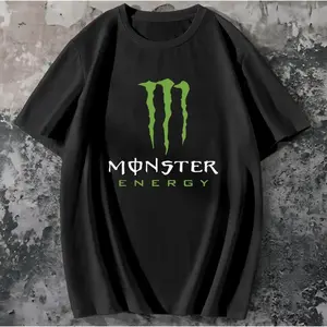 ZestLoop Monster T-Shirt, Logo Tee, Gifts Shirt, Unisex Vintage Graphic Tees Gothic Grunge Emo Scene Amity Affliction Style Clothes Men Women Streetwear