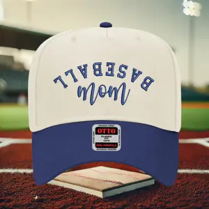 Baseball Mom Embroidered Trucker Hat Sports Gift for Mom, Game Day Cap Gif