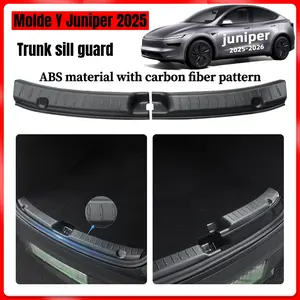 Tesla Model Y Juniper Trunk Sill Protector Pad, Wear-Resistant, Easy Installation, Anti-Scratch Interior Protection Accessory