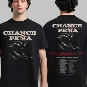 2 Sided Chance Peña 2026 North America Tour T-Shirt, Print & Shipped In Usa, Gift For Fan