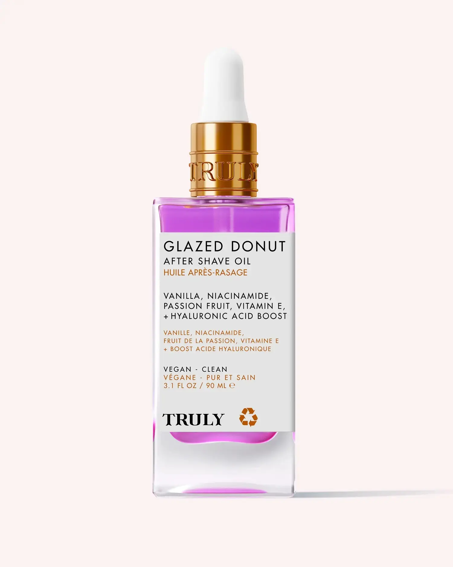 Truly Beauty Brightening Oil – Discoloration-Fighting Treatment – Brightens Dull, Uneven Skin with Vitamin E, Niacinamide & Hyaluronic Acid – Deeply Hydrates, Minimizes Ingrowns & Enhances Radiance on Legs, Underarms & Bikini Line – Vanilla Glaze Scent