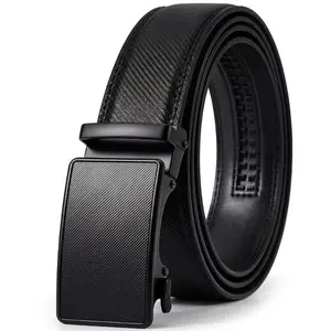 Mens Belt Leather Ratchet Belt - Customizable Fit, Effortless Style (35mm)