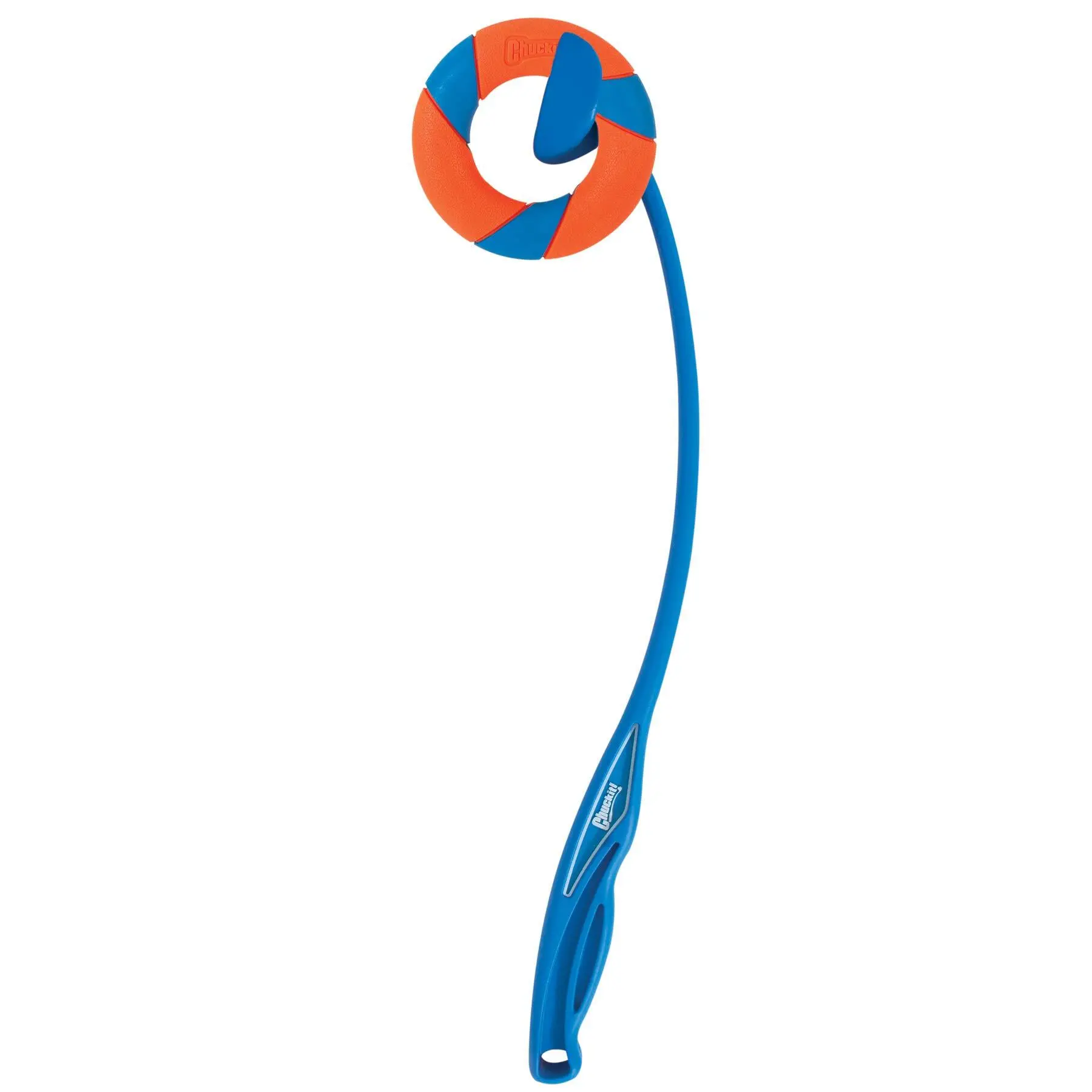 Chuckit! Ring Chaser Dog Ball Launcher Dog Toy Set 22 Inch Length with 4.5 Inch Dog Ball Ring