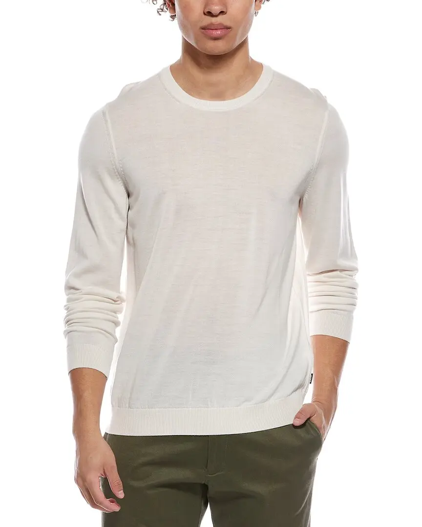 Hugo Boss Leno Wool Crewneck Sweater