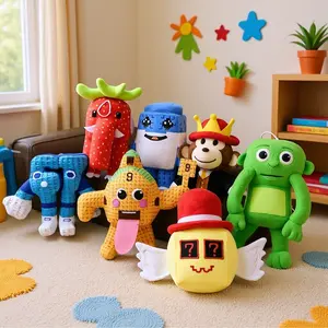 Hot Game Steal A Brainrot Jandel Plush Toys 67 Plush Soft Adorable Stuffed The Black Monkey Wearing a Red Hat Plushies Anime Stuffed Animals Kids Toys Perfect Gifts For Boys, Gamer, Collection Toys, Christmas Gifts, Birthday Gift, Happy New Year