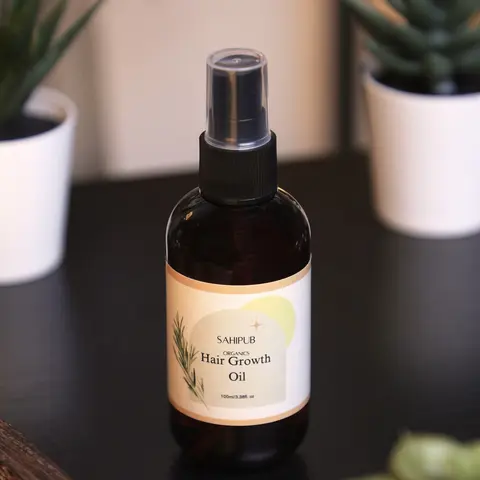 【Buy 1 Get 1 Free】Sahipub Jumbo Hair Growth Oil Spray-Plant Based Ingredients, Repair, Nourish, Anti-Hair Fall Hair Loss Treatment 100ml--scalp care with Rosemary, Castor, Jojoba Oat Reduce-Haircare Comfort Thicker, Fuller Hair high quality oil blend Gift