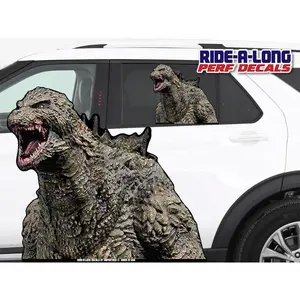 Godzilla *RIDE A LONG* Perforated Decal