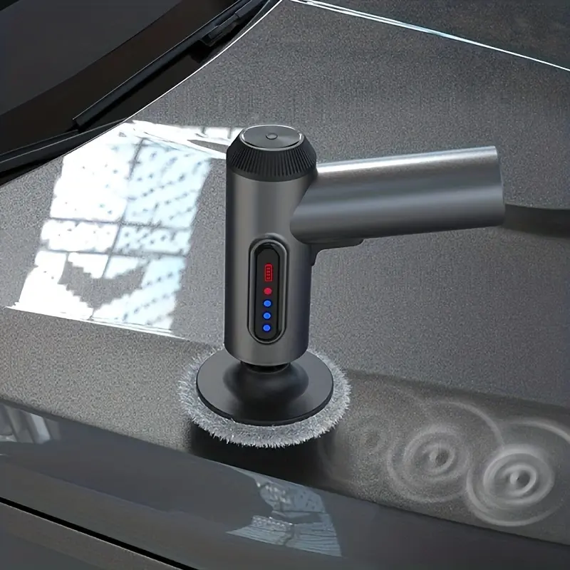 Cordless Car Polisher 2000rpm Wireless Car Polishing Machine Electric Polishing Wax Tool 4000mAh Auto Polish Waxing Machine Suitable For Car Detailing