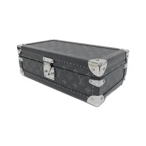 Pre-owned Louis Vuitton Canvas Small Leather Goods Monogram Eclipse Jewelry Case