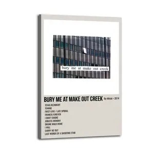 Mitski Bury Me at Makeout Creek Canvas Aesthetic For The Bedroom Wall Sitting Room Dormitory Wall Office Wall Poster Decorative Painting Canvas Wall