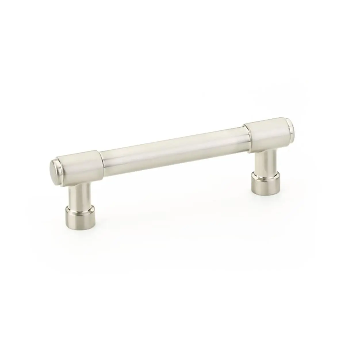 212 MAIN Jasper Series Satin Nickel Cabinet Pull - 3.5" Center to Center, Brass Construction, Contemporary Large Appliance Accessory for Household Cabinet Hardware