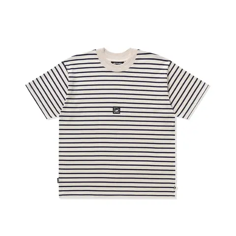 POP MART Hirono Living Wild-Voyager Striped Tee clothes