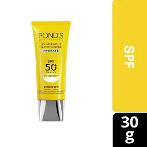 PONDS UV Miracle Hydrate Sunscreen SPF 50 PA++++ 30g