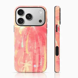 Pink Sunset Glow Watercolor Design Phone Cover Drop Proof,phone Case Suitable for Iphone 11/12/13/14/15/16/17 Pro Promax Plus Air and Samsung S22/S23/S24/S25 Plus Ultra Fe,Gift for Friends or Family