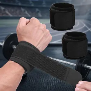 Premium Soft Breathable Wrist Brace for Weightlifting & Fitness, Reduces Fatigue, Enhances Performance, Adjustable, Sweat-Wicking, Unisex, Durable 2-Pack for Gym & Daily Training, Prevents Injury, Improves Grip