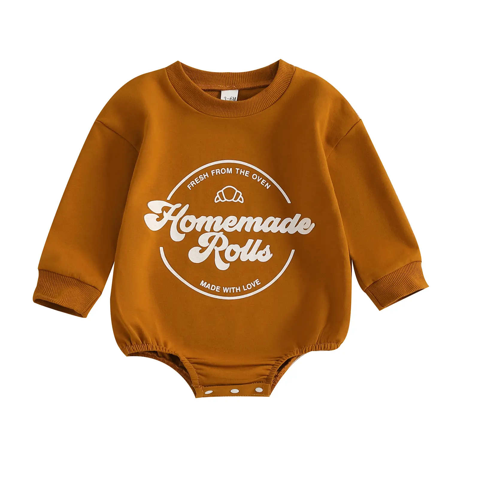My First Thanksgiving Baby Boy Girl Outfit Homemade Rolls Sweatshirt Bubble Romper Sweater Newborn Toddler Clothes