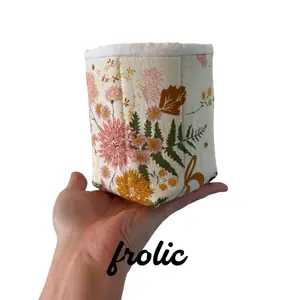 Insulated + Quilted 32 oz Mason Jar Sleeve