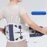 Back Brace Support Belt Lumbar for Back Problem, Adjustable Straps Lower Back Support with 3 Pads, Ideal for Cycling Daily Work Running Fitness, Breathable Lumbar Brace Waist Belt, Lumbar Compression Belt