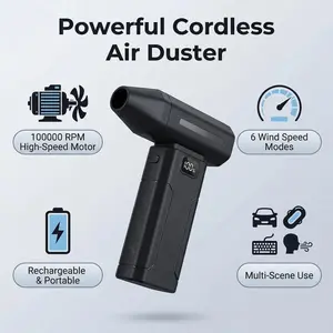 X8 High-Speed Brushless Mini Portable Fan, Wireless Handheld Hair Dryer, Outdoor Turbine Fan, Lightweight & Compact Design